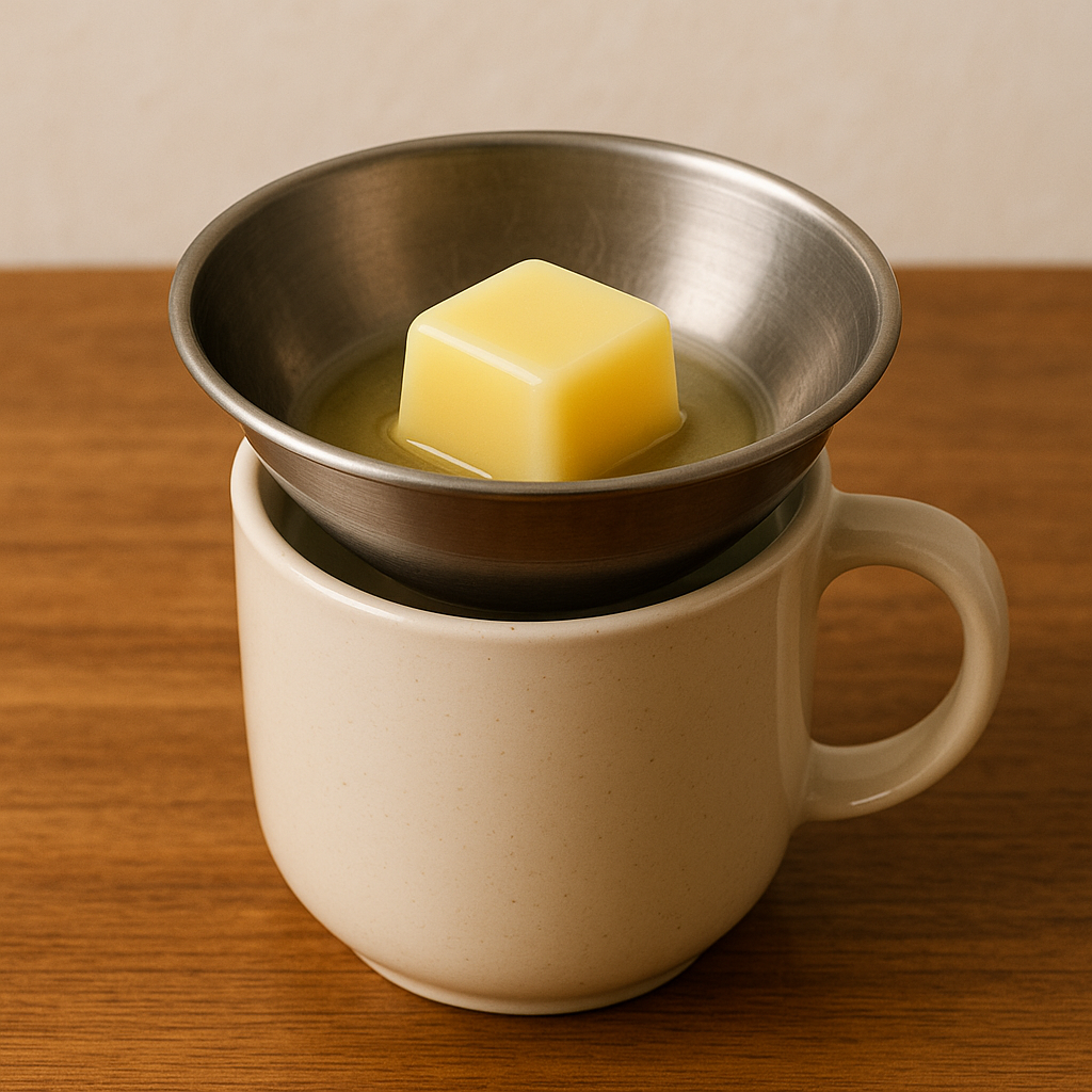 How to use wax melts without melter ?