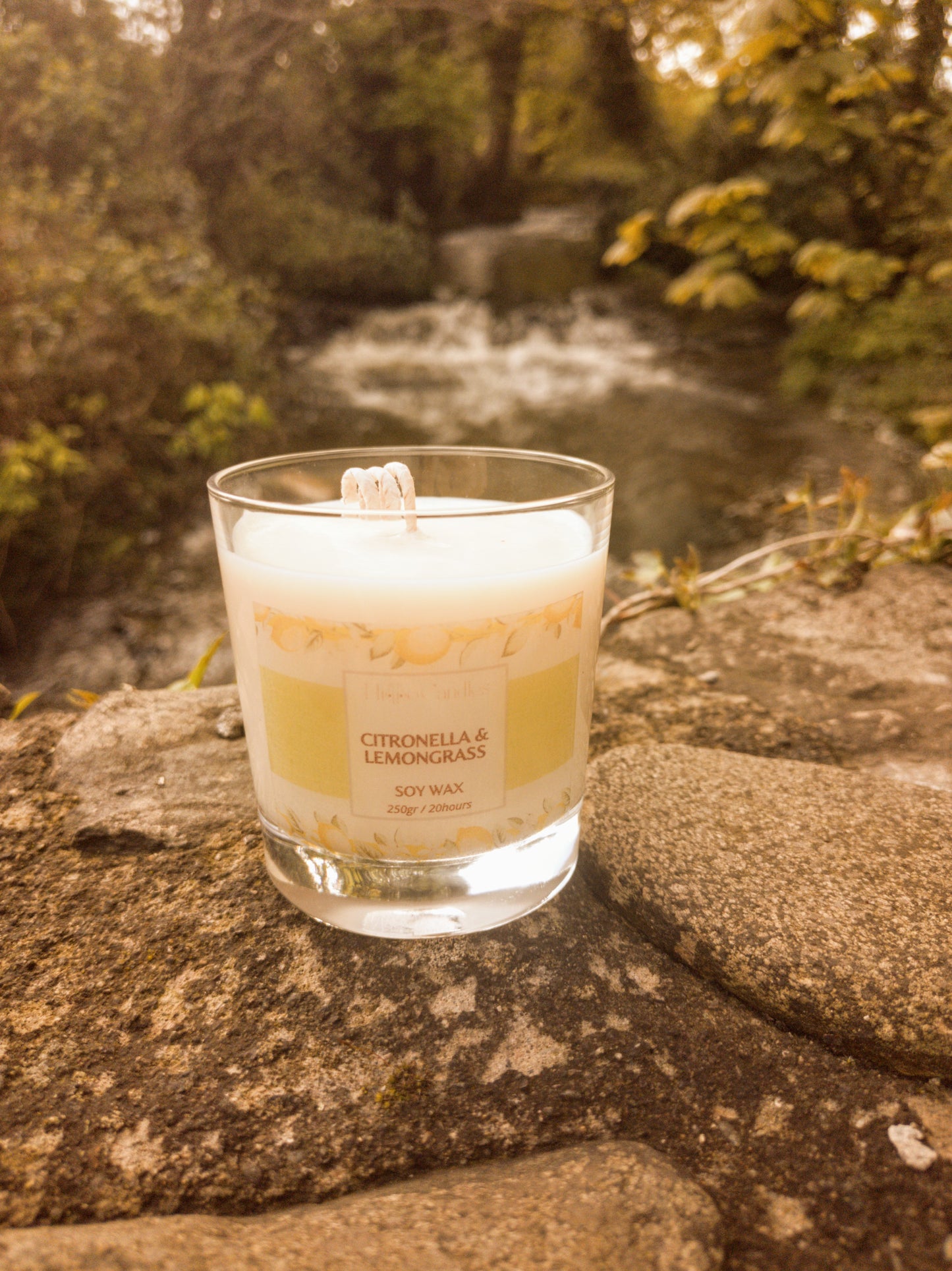 Repellent Soy Candle – Citronella & Lemongrass