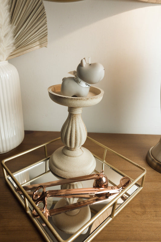 Hippo Pillar Candle – Handcrafted & Scented